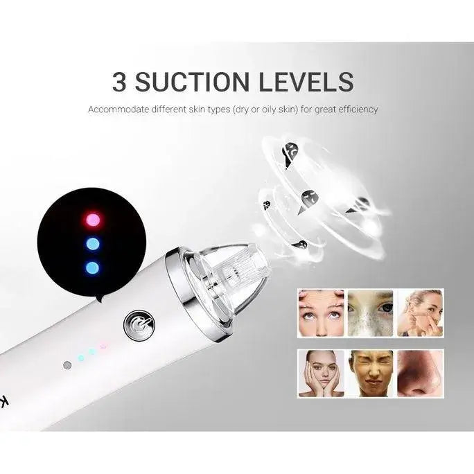 Kemei KM-1871 7-in-1 Facial Blackhead Vacuum & Pore Cleaner