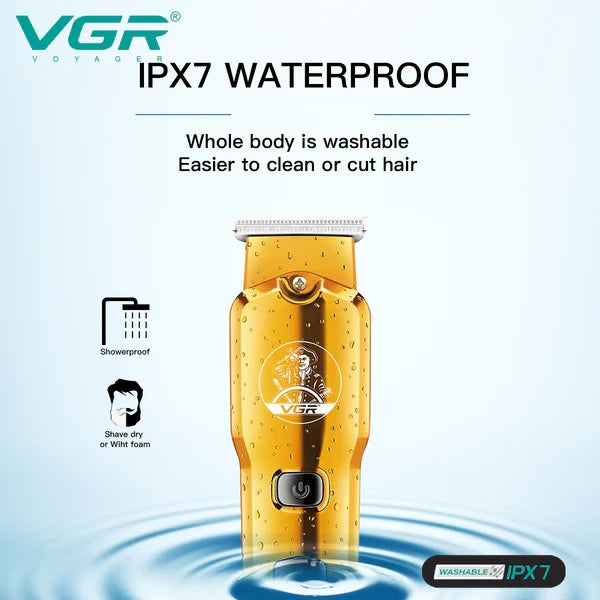 VGR V-927: The Ultimate Waterproof Hair Trimmer for Men