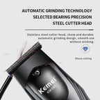 Kemei KM-593 Cordless Hair Trimmer – LED Display & Multi-Speed