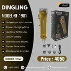 Imported Dingling 1981 Professional Cordless Hair Clipper