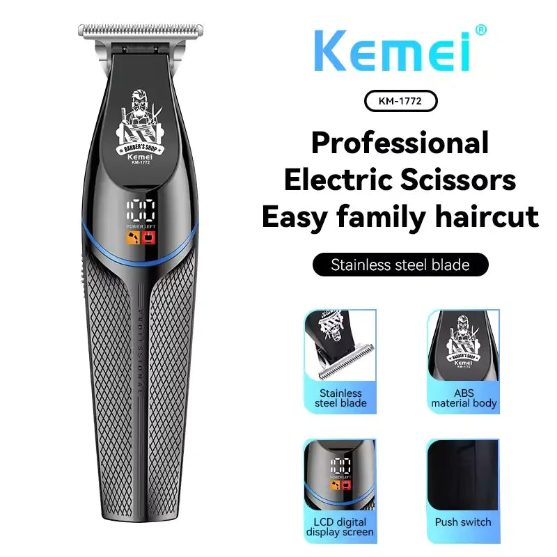 Kemei KM‑1772 Hair & Beard Trimmer