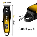 Kemei KM‑J03 Hair Cutting Machine & Beard Shaver