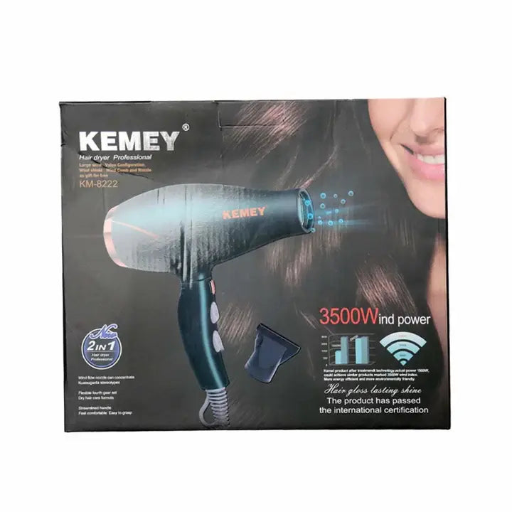 Kemei KM-8222 Professional Hair Dryer – Pakistan