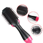 One Step Hot Air Brush - 3 in 1 Hair Dryer, Straightener & Curler