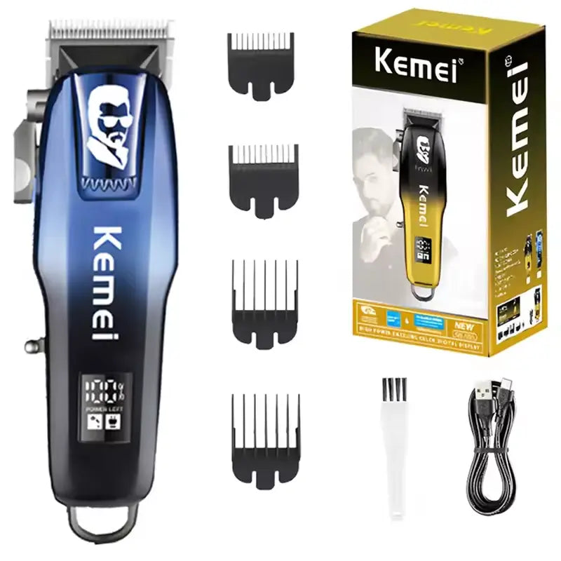 Kemei KM-PG709A Rechargeable Hair Clipper & Trimmer