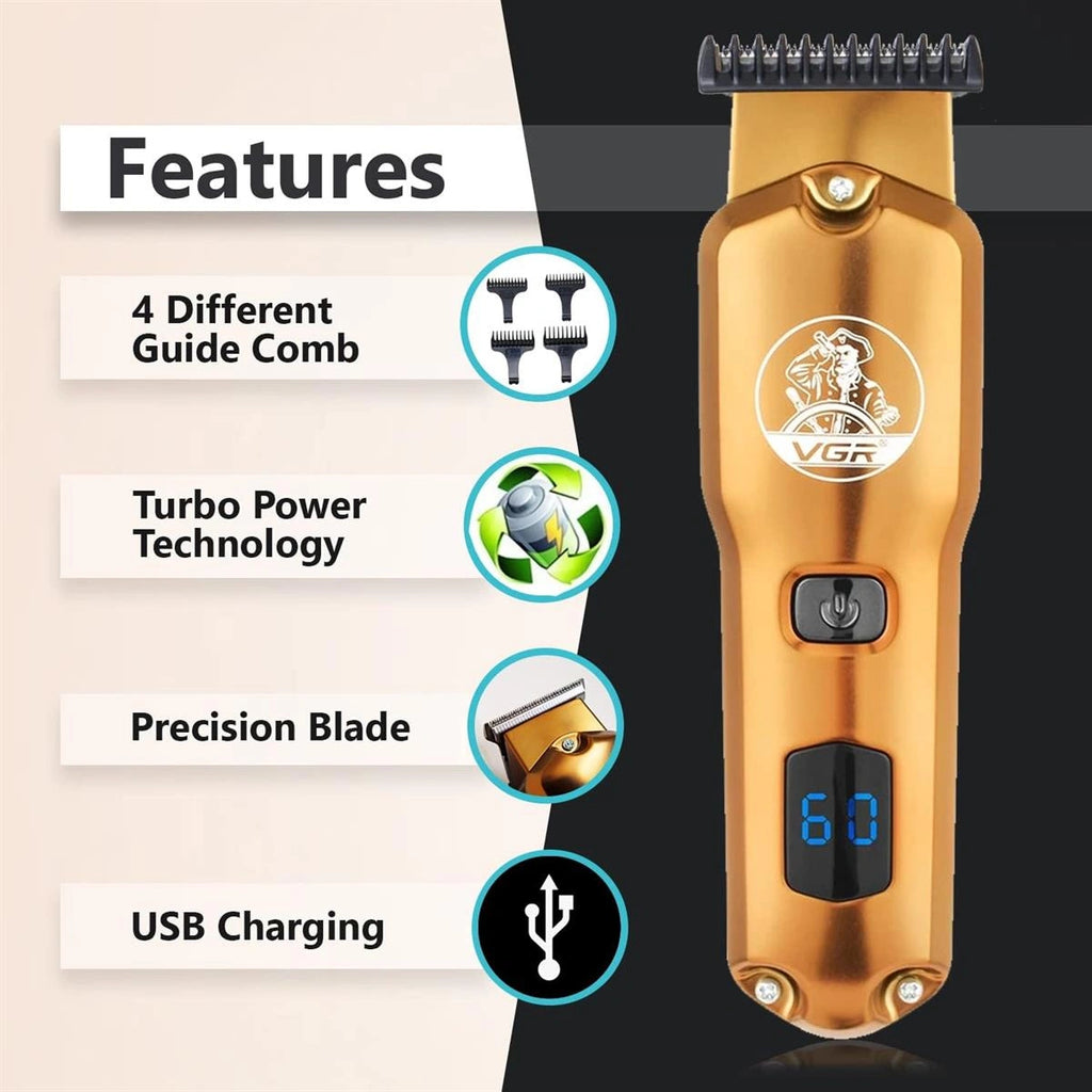 VGR V-927: The Ultimate Waterproof Hair Trimmer for Men