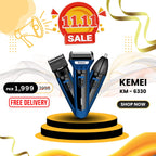 Kemei KM-6330 3-in-1 Grooming Kit for Men – Free Shipping