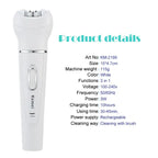 Kemei KM-2199 Multifunction 5-in-1 Ladies Epilator Shaver
