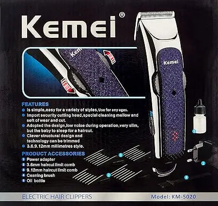 Kemei KM-5020 Professional Hair Trimmer & Clipper