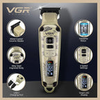 VGR V-901 Professional Cordless Hair Trimmer for Men