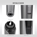 Kemei KM-312 3-in-1 Nose, Ear & Eyebrow Hair Trimmer