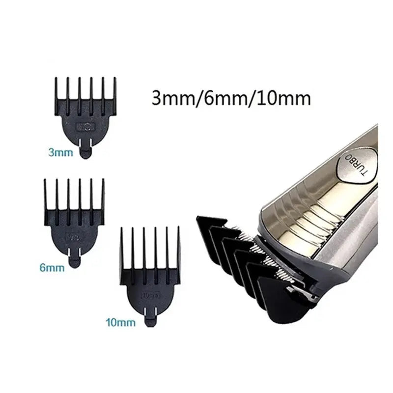 Kemei KM-580 7-in-1 Multi-Purpose Grooming Kit for Men