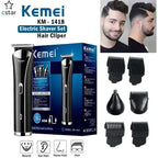 Kemei KM-1418 3-in-1 Electric Clipper: Beard, Nose, Shaver
