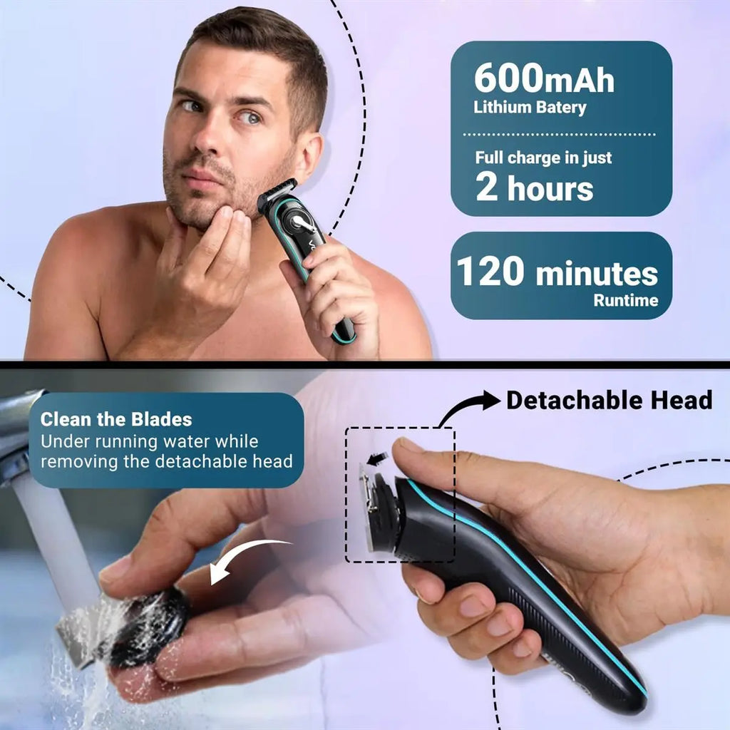 VGR V 075 Professional Beard & Hair Trimmer for Men