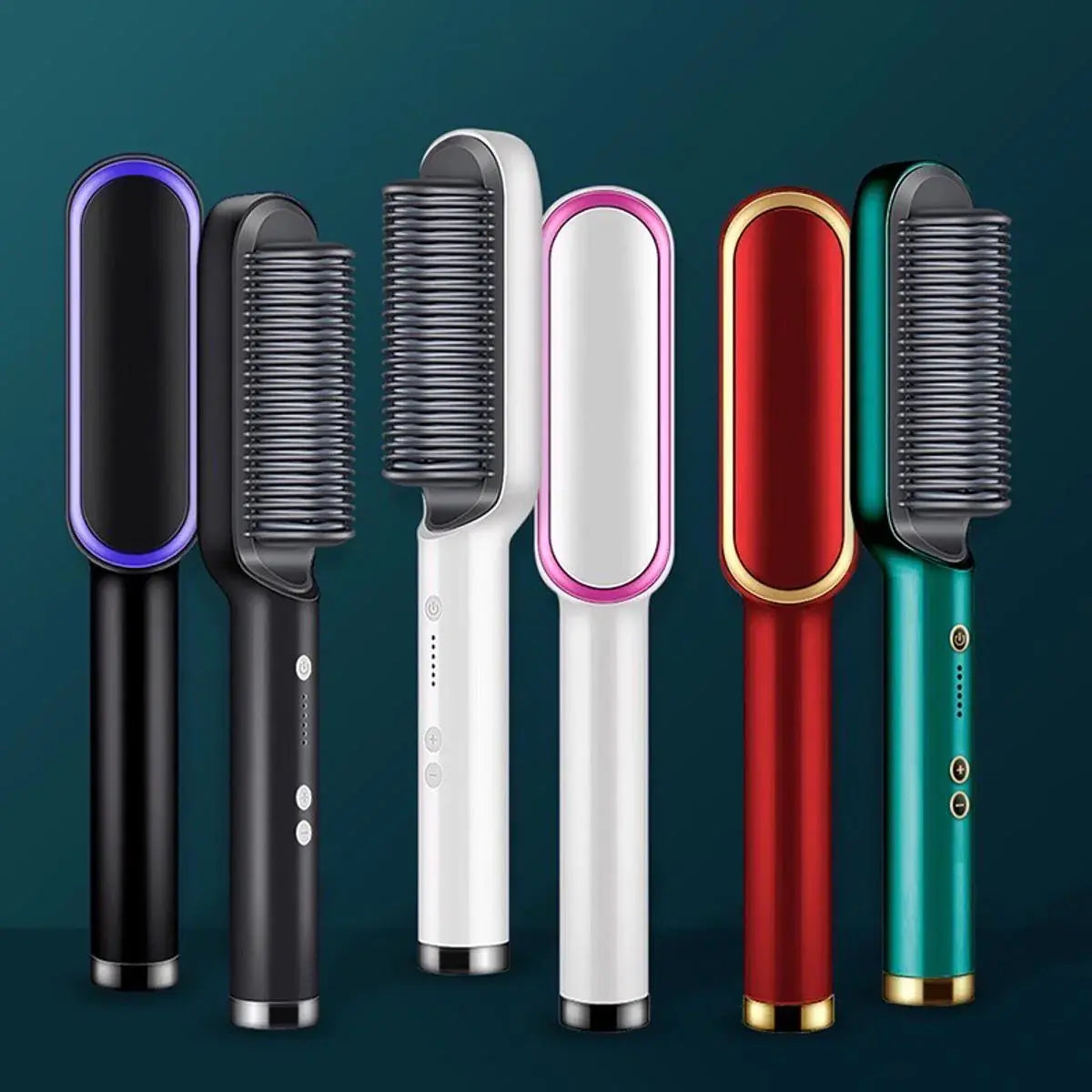 FH 909 Ceramic Heated Hair Straightening Comb
