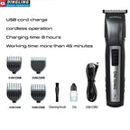 Dingling RF-627 Electric Hair Clipper | USB Rechargeable Trimme