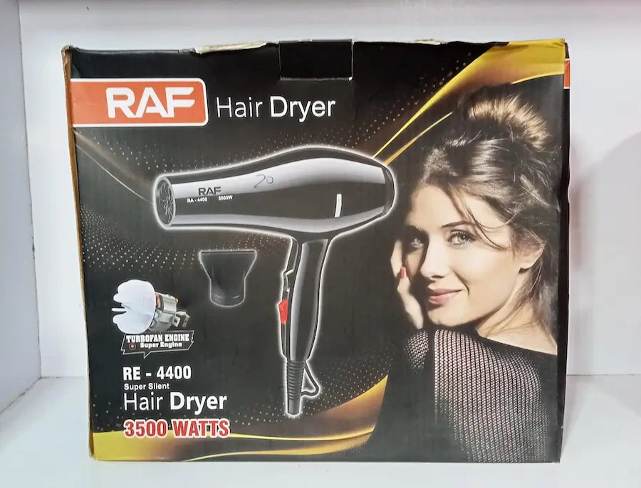 Raf RE-4400 Professional Hair Dryer – Lightweight, Fast Drying