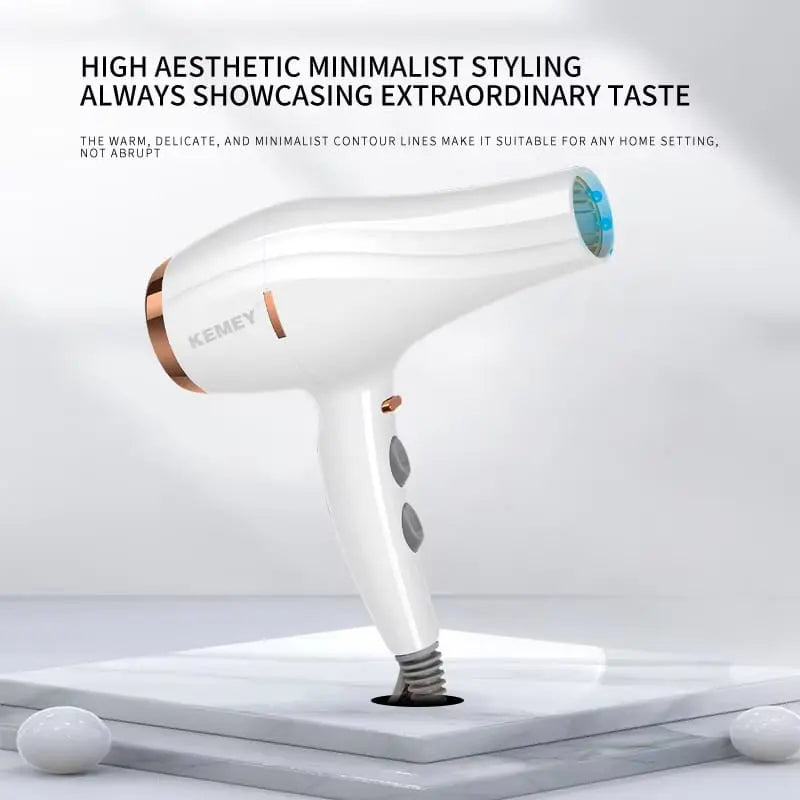 Kemei KM-8220 Hair Dryer with Multiple Heat Settings