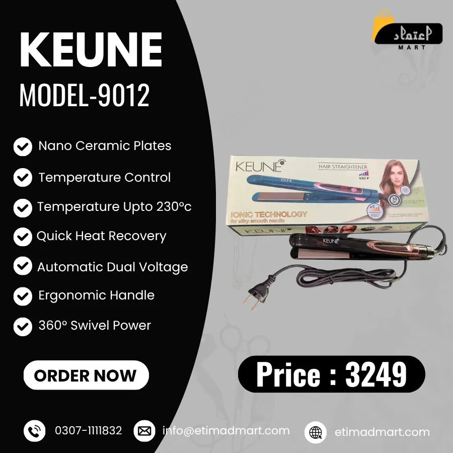 Keune K 9012 S Hair Curler / Styling Wand – Salon Quality