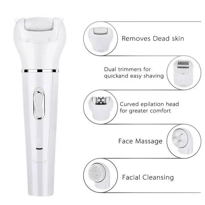 Kemei KM-2199 Multifunction 5-in-1 Ladies Epilator Shaver