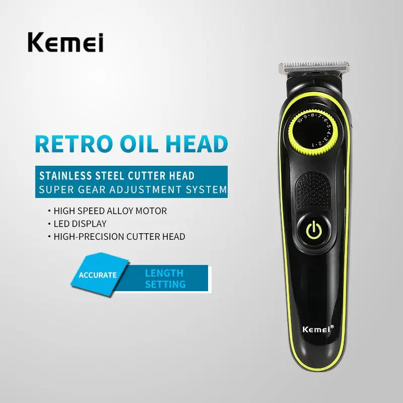 Kemei KM-691 Hair Trimmer – Cordless Beard & Hair Grooming