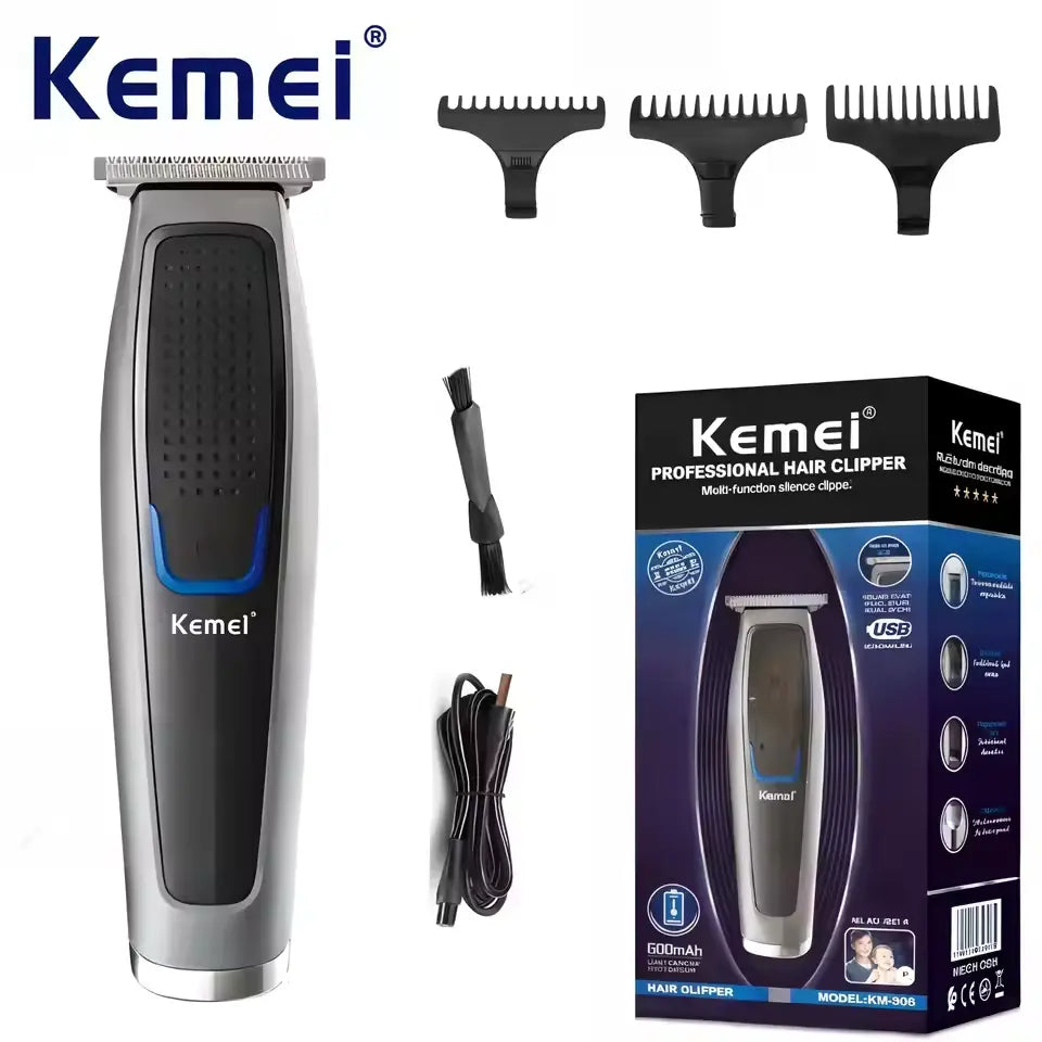 Kemei KM-306 Cordless Hair Clipper for Men