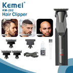 Kemei KM-282 Men’s Cordless Hair & Beard Trimmer
