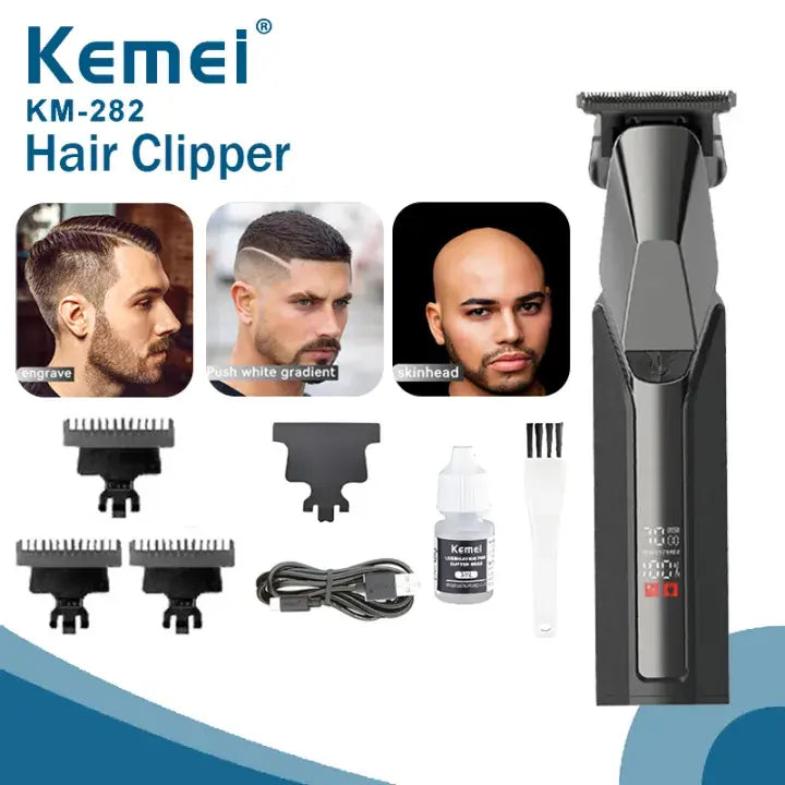 Kemei KM-282 Men’s Cordless Hair & Beard Trimmer