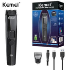 Kemei KM-302 Cordless  Professional Hair Trimmer & Clipper