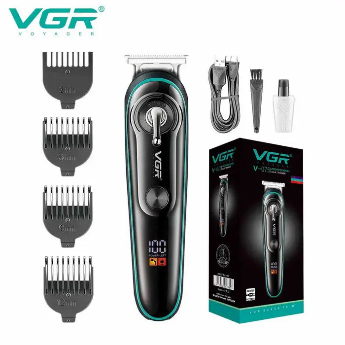 VGR V 075 Professional Beard & Hair Trimmer for Men