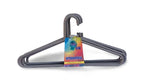 Pack of 12 HeavyDuty Plastic Hangers – Premium Quality