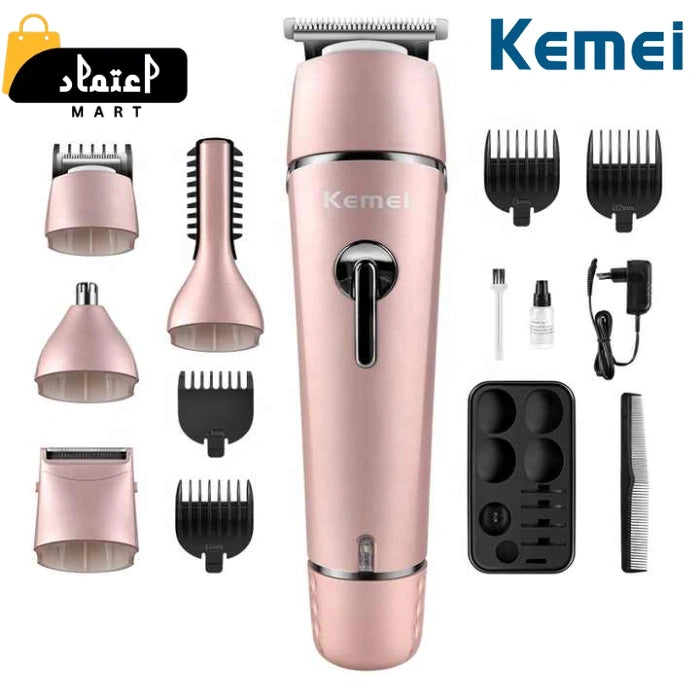 KEMEI KM-1015: The Ultimate 10-in-1 Grooming Kit for the Modern Man & Women
