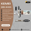 Kemei KM-8024 Hot Air Brush | Straightener, Curler & Volumizer