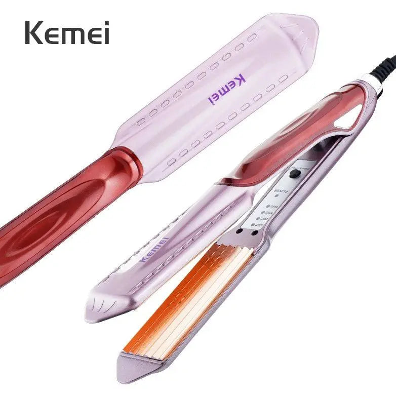 Kemei KM-471 Hair Straightener with Temperature Control