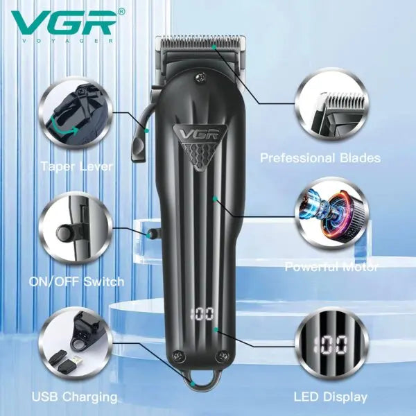 GR V-282 Adjustable Hair Cutting Machine for Barber Use