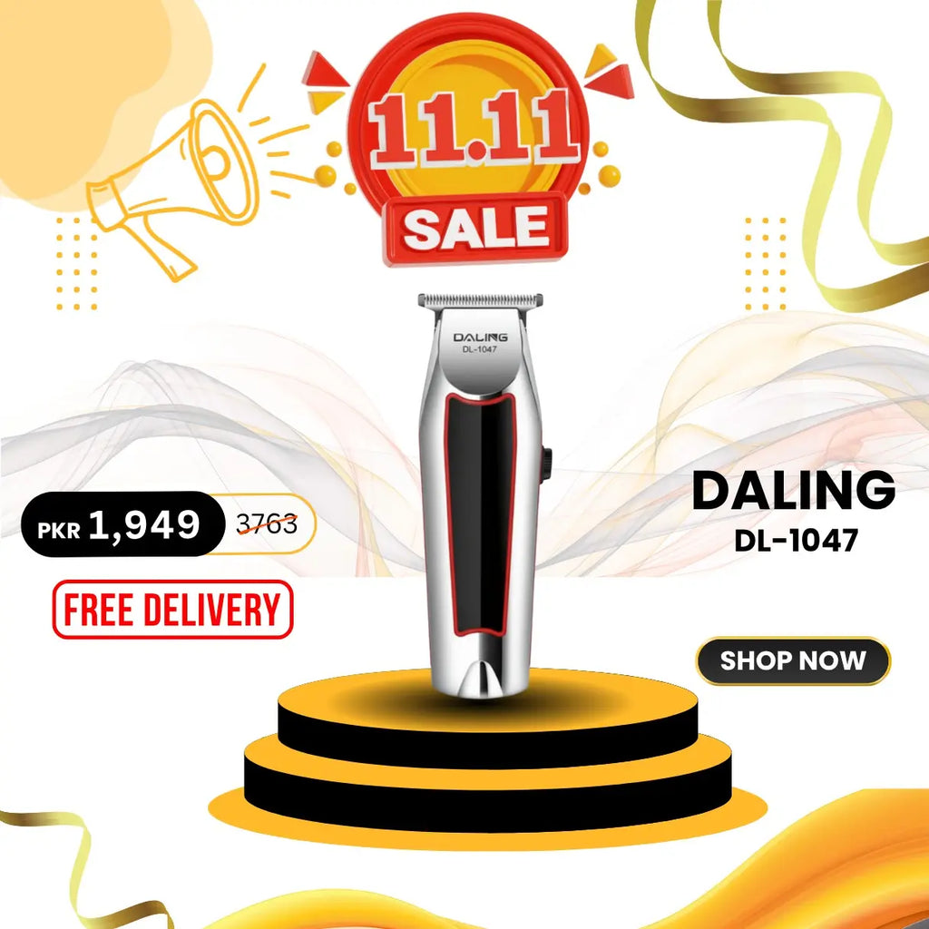 Daling DL-1047 Electric Beard & Hair Clipper Machine for Men