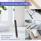 USB 360° Flexible Arc Lighter with LED Display – Windproof