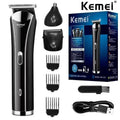 Kemei KM-1418 3-in-1 Electric Clipper: Beard, Nose, Shaver