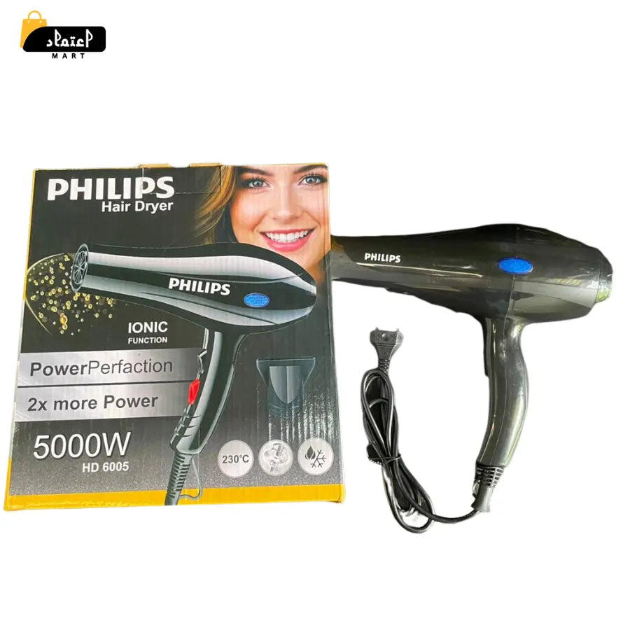 Philips HD 6005 Hair Dryer – Lightweight, Ionic, Quick Drying