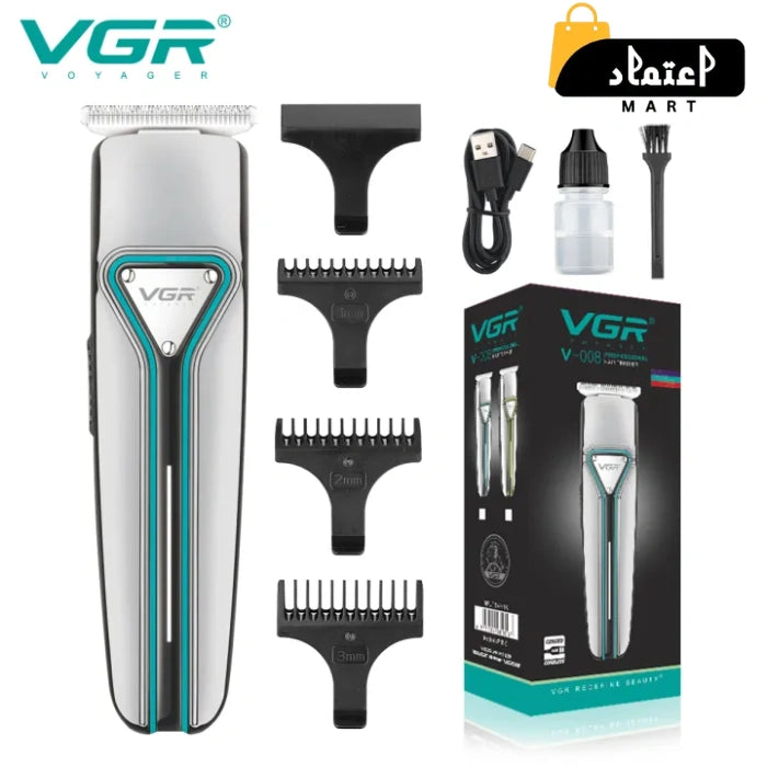 VGR V-008 Hair Trimmer: Precision Cutting, Long Battery Life
