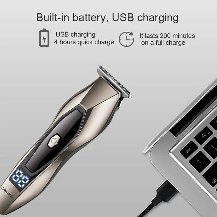 DALING DL-1216 Electric Hair Trimmer – Cordless & Rechargeable