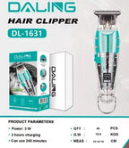 Daling DL-1631: Professional Full Transparent Body Hair Clipper