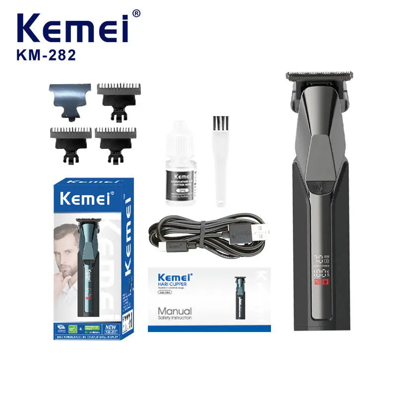 Kemei KM-282 Men’s Cordless Hair & Beard Trimmer