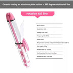 Kemei KM-1291 3-in-1 Hair Straightener, Curler & Crimper