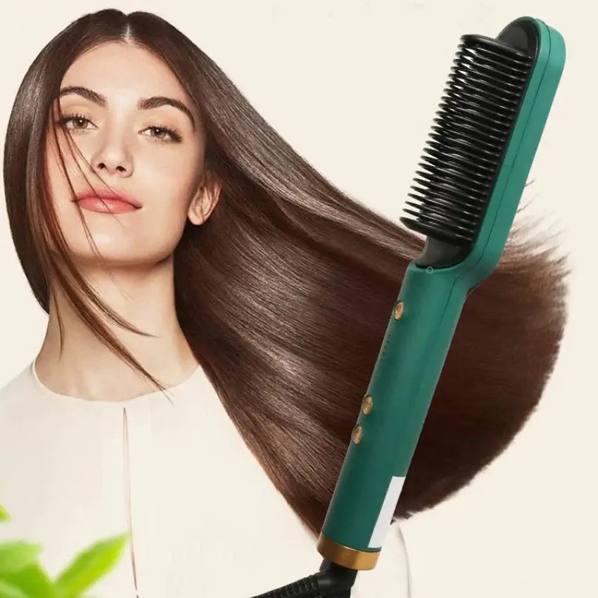 FH 909 Ceramic Heated Hair Straightening Comb