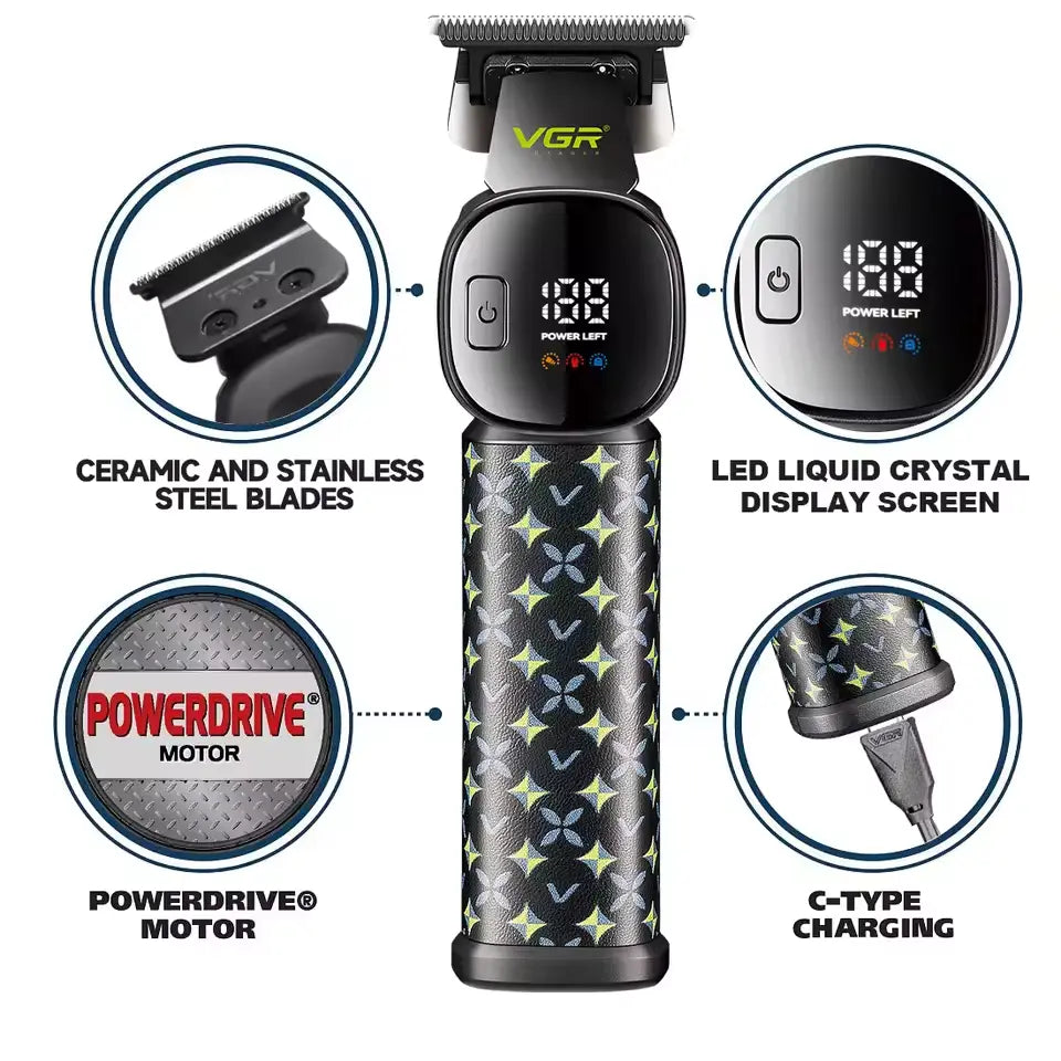 VGR V-185 Men’s Hair & Beard Trimmer