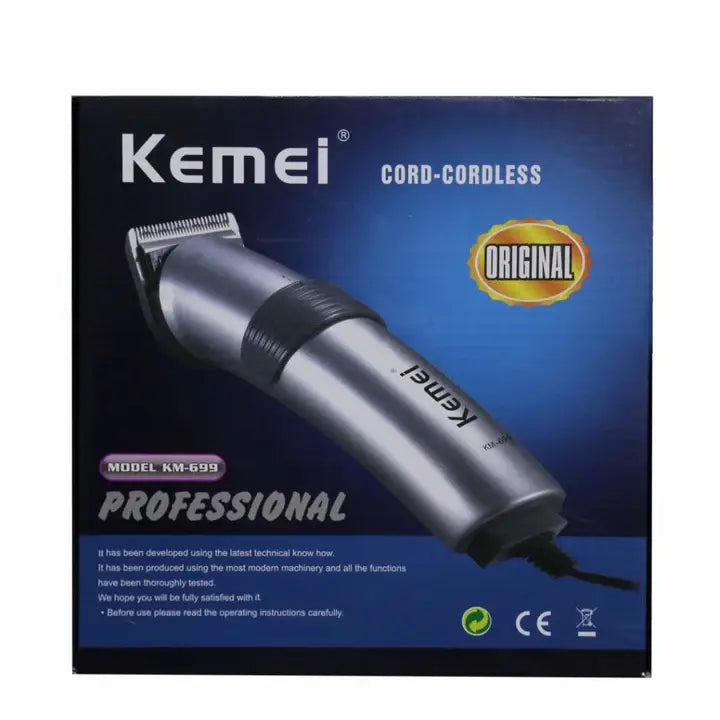 Kemei KM-699 Cord/Cordless Hair Trimmer & Clipper for Men