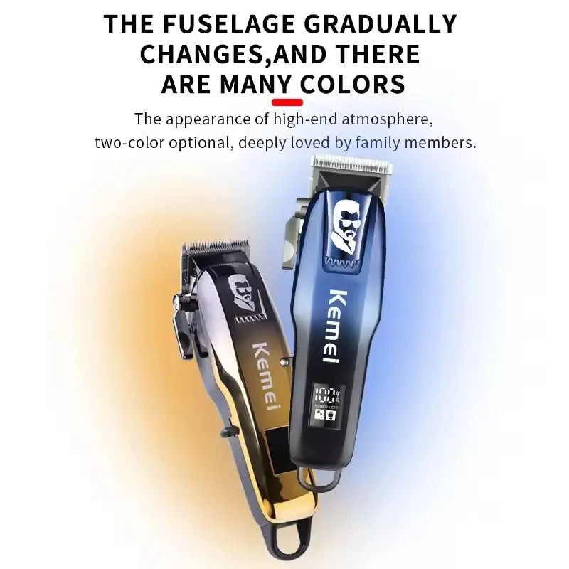 Kemei KM-PG709A Rechargeable Hair Clipper & Trimmer