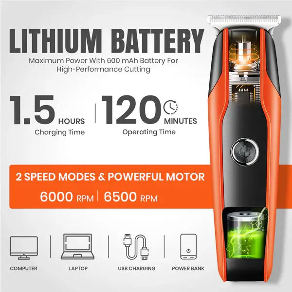 VGR V‑999 Professional Hair & Beard Trimmer for Men