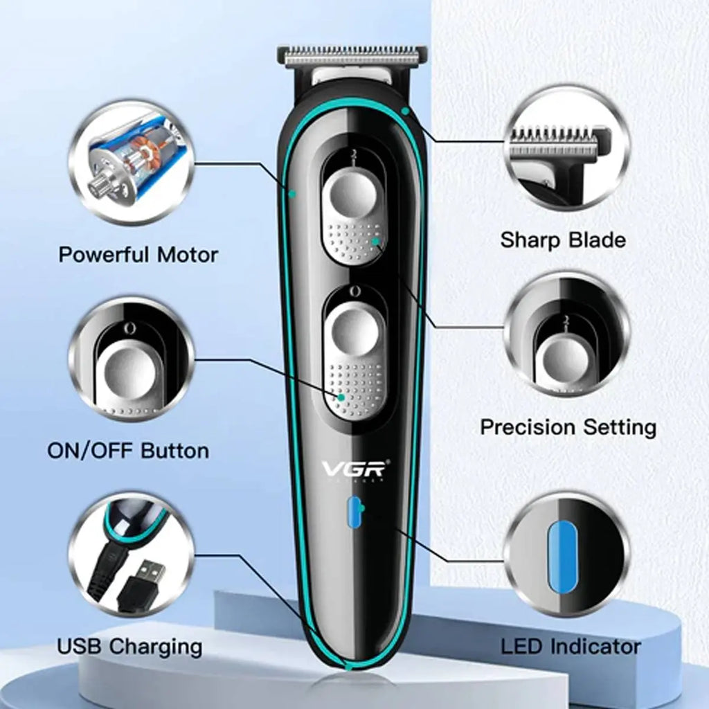 VGR V-055 Professional Hair & Beard Trimmer for Men